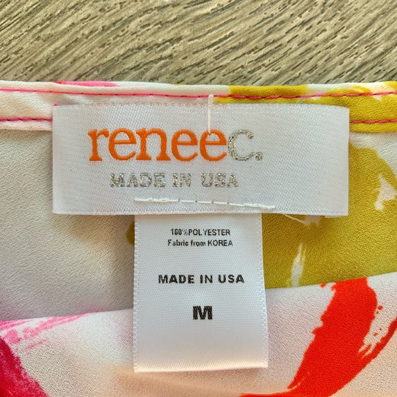 Renee C Floral Print Cowl Neck Camisole - Picture 8 of 8